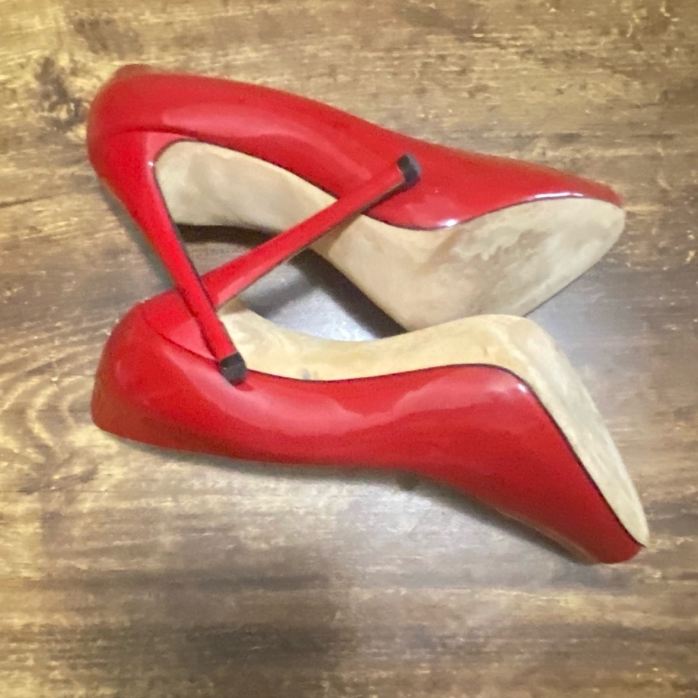 Giuseppe Zanotti Red Patent Leather Heels